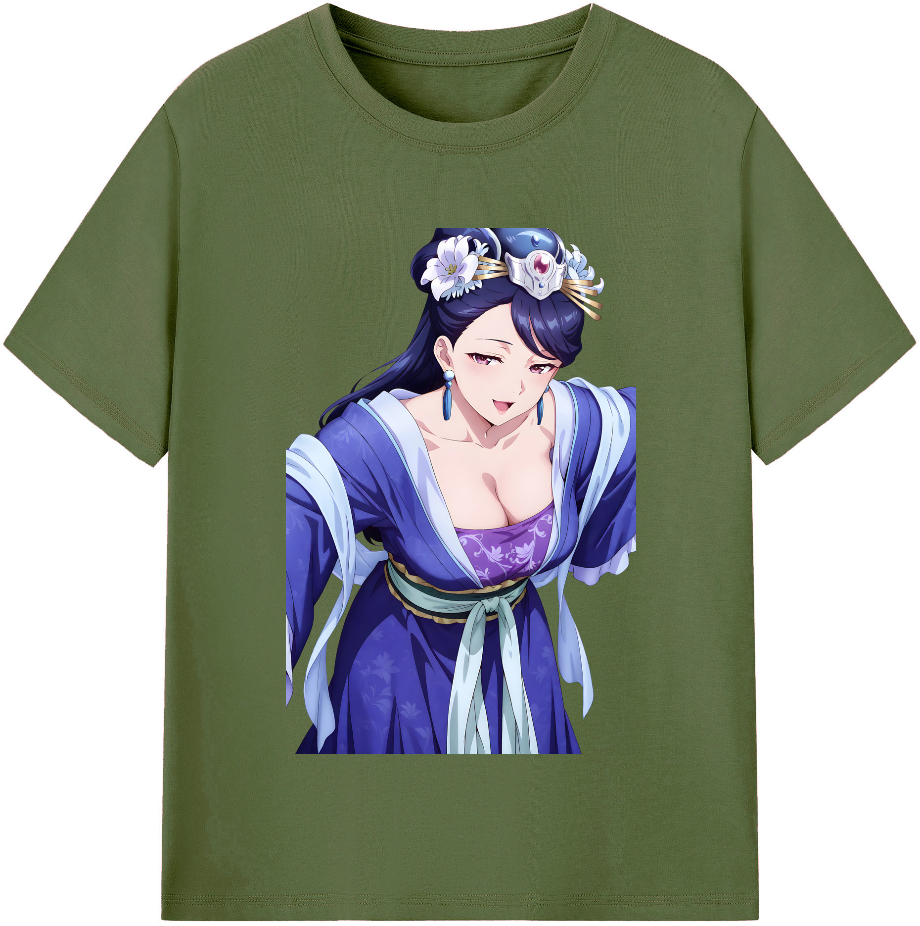 （画像用） 薬屋のひとりごと The Apothecary Diaries 綿100％半袖Tシャツ（フロントプリント）
